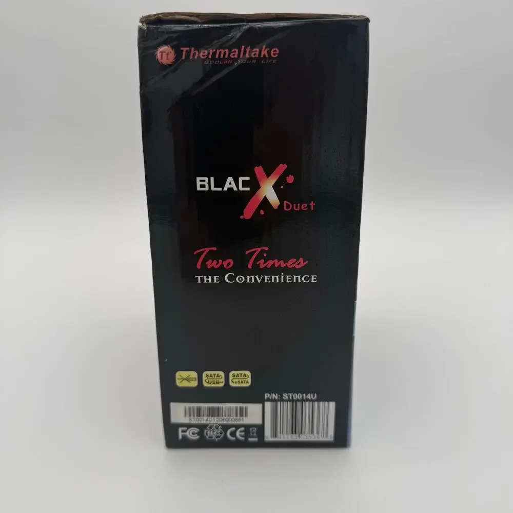 Thermaltake BlacX Duet Dual Bay SATA Hard Drive Docking Station eSATA USB